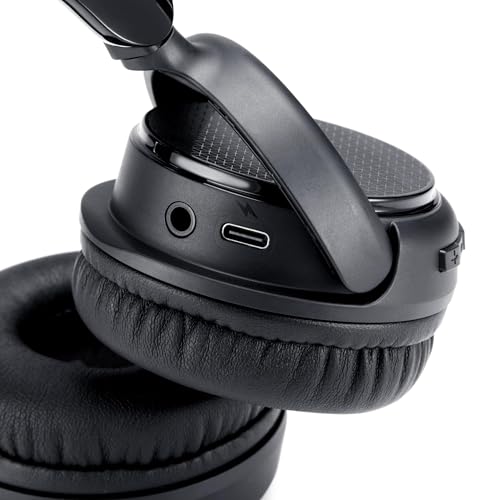 Destockage Multimédia Basics Casque supra-auriculaire Bluetooth sans fil - 35 heures d’autonomie - Noir – Image 6