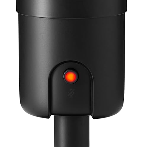 Destockage Multimédia Basics Microphone à condensateur USB miniature pour le streaming, les jeux et le podcasting avec capteur cardioïde, 5.8 x 3.4 inches, Noir – Image 5