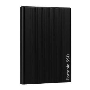 Disque Dur Externe 2To,2.5 Pouces USB 3.1, Portable étanche et Anti-Choc pour PC, Mac, TV, MacBook, Ordinateur Portable, Bureau, Windows -Noir