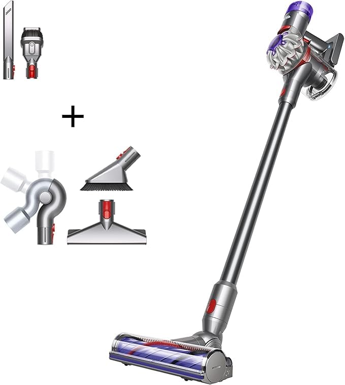 Dyson V8 Advanced™ Aspirateur Balai sans Fil + kit d’Accessoires pour Le Nettoyage des Meubles – Image 3