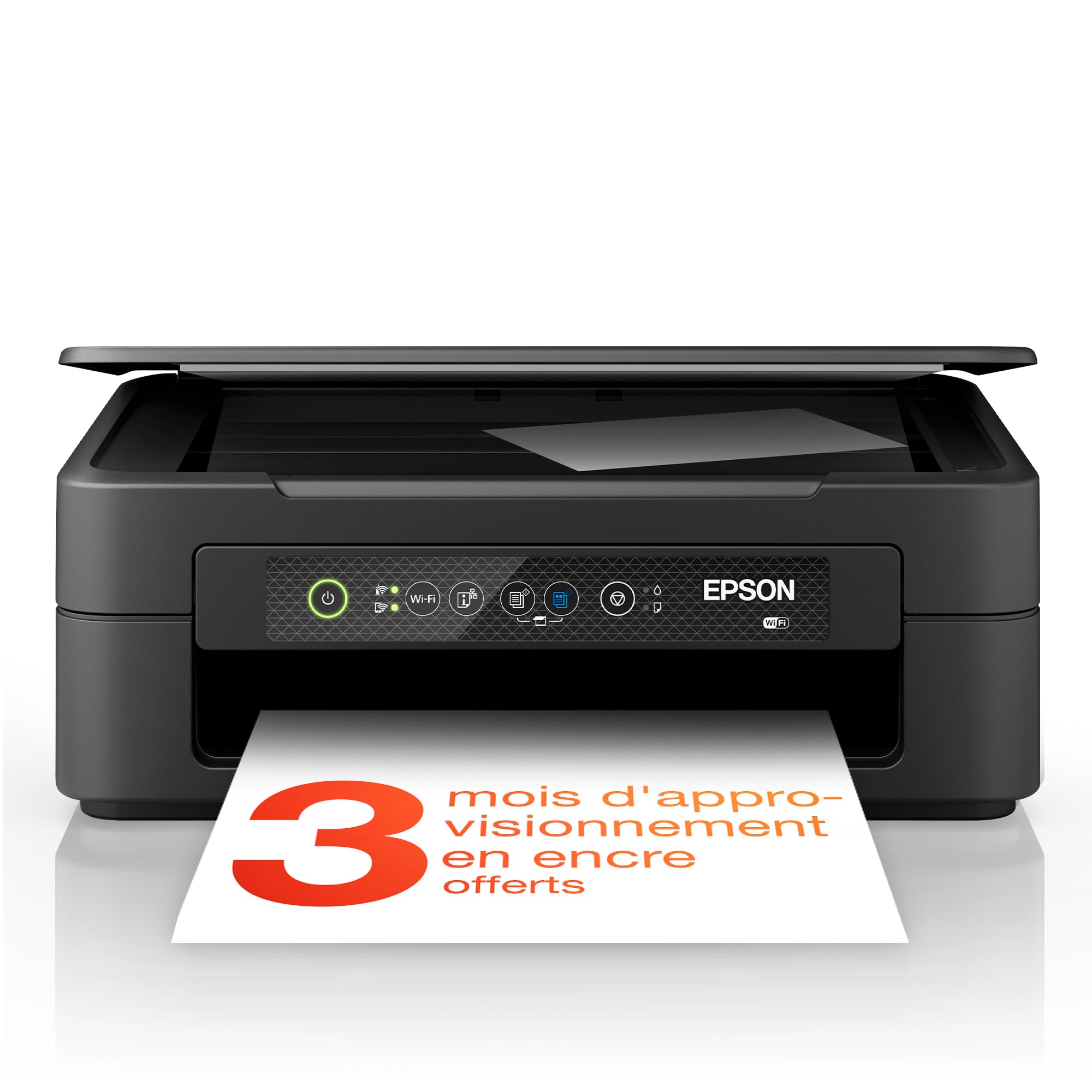EPSON Expression Home XP-2200 | Imprimante 3-en-1 - Impression, Numérisation, Copie - WiFi Direct, Ultra-compacte, Cartouches séparées, Facile à configurer, Encres abordables