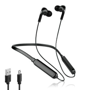 Écouteurs Bluetooth tour de cou pour le sport - Écouteurs filaires pour la course à pied IPX - Étanche - Écouteurs sans fil Bluetooth avec suppression du bruit pour le cyclisme, l'entraînement,