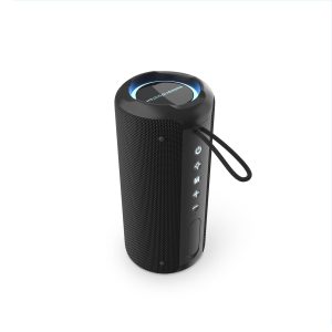 Energy Sistem TempoRave - Enceinte Bluetooth (Bluetooth 5.4, TWS, 12h d'autonomie, IPX6, Plastique 100% recyclé) Noir