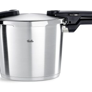Fissler Vitaquick Premium Autocuiseur (6 l, 22 cm) Marmite À Pression En Acier Inoxydable, 2 Niveaux De Cuisson, Fabrication En Allemagne, Compatible Induction