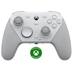GameSir G7 Pro Manette 1000Hz avec Station de Recharge : Xbox Series X|S, Xbox One, Win 10/11 & Android - Joysticks TMR, Triggers Réglables & 4 Boutons Programmables - Méca Blanc