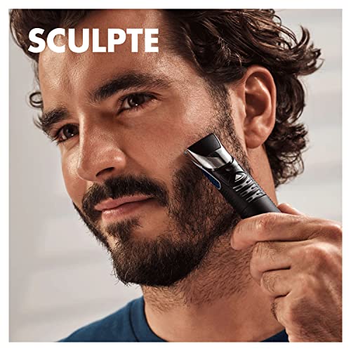Gillette Tondeuse De Précision Corps Et Barbe 4 En 1 Pour Homme, Rasoir Et Sculpteuse, Avec 1 Lame ProGlide et 3 Sabots – Image 3