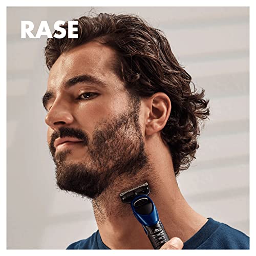 Gillette Tondeuse De Précision Corps Et Barbe 4 En 1 Pour Homme, Rasoir Et Sculpteuse, Avec 1 Lame ProGlide et 3 Sabots – Image 4