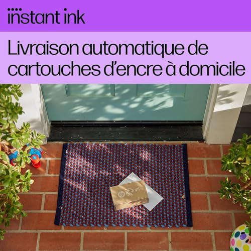 HP DeskJet 4220e, 588K4B, Imprimante multifonction, Instant Ink 3 mois inclus, Jet d'encre, A4, Couleur, Recto verso manuel, 8,5 ppm, Wi-Fi, Chargeur automatique, Fax mobile, Blanche – Image 7