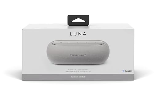 Harman Kardon Luna, Enceinte portable Bluetooth, autonomie de 12 h, étanche à l'eau et à la poussière IP67, son et basses puissantes, Gris – Image 6