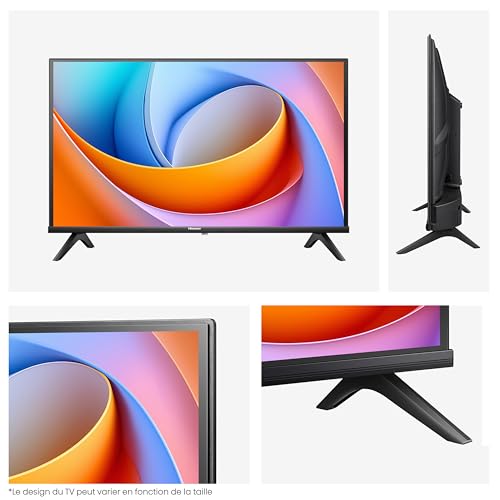 Hisense Téléviseur connecté 32 Pouces 32A4Q - Full HD 60Hz, Mode Sport IA, Dolby Audio, VIDAA OS avec Youtube, Netflix, Canal +(Modele 2025) – Image 6