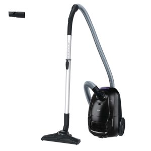 Hoover HE1 Home Aspirateur traineau avec Sac Compact Puissant 700W, Léger, Haute Performance, Brosse Tous Sols, Filtre EPA Lavable, Capacité 2,5L, Accessoires 2en1, Vidage Facile, HEZ107HM