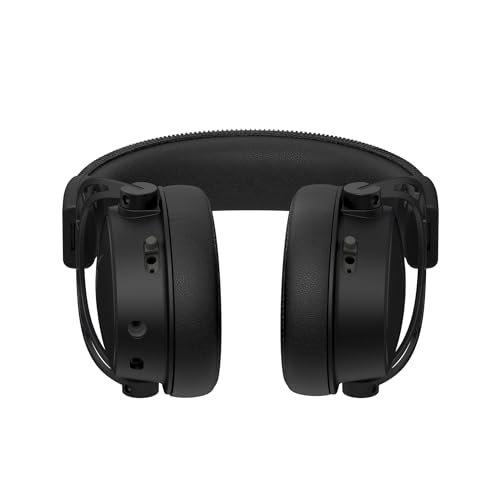 HyperX Casque de jeu Cloud Alpha S pour PC et PS4, son surround 7.1, basses réglables, haut-parleurs à deux pièces, mixeur de discussion, microphone antibruit de fond, noir – Image 6