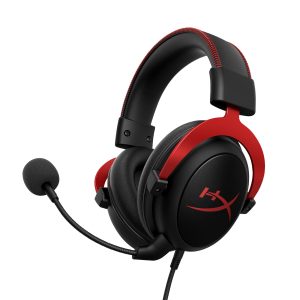 HyperX Cloud II – Casque Gaming avec Micro pour PC/PS4/Mac, Rouge