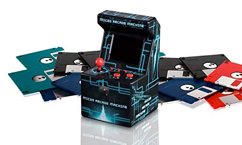 ITAL - Mini Arcade Retro / Borne Portable Geek avec 250 Jeux Intégrés / 16 Bits / Gadget Parfait comme Cadeau pour Enfants Et Adultes (Bleu) – Image 5