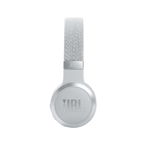 JBL Live 460NC – Casque audio supra-auriculaire sans fil – Écouteurs Bluetooth avec réduction de bruit et commande pour appels – Autonomie jusqu'à 50 heures – Blanc – Image 4