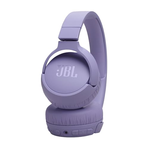 JBL Tune 670NC Casque supra-auriculaire sans fil, autonomie 70 h, Réduction de Bruit Adaptative, Smart Ambient, violet – Image 3