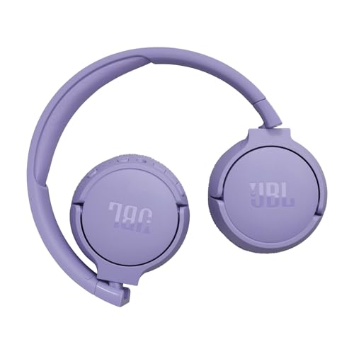 JBL Tune 670NC Casque supra-auriculaire sans fil, autonomie 70 h, Réduction de Bruit Adaptative, Smart Ambient, violet – Image 4