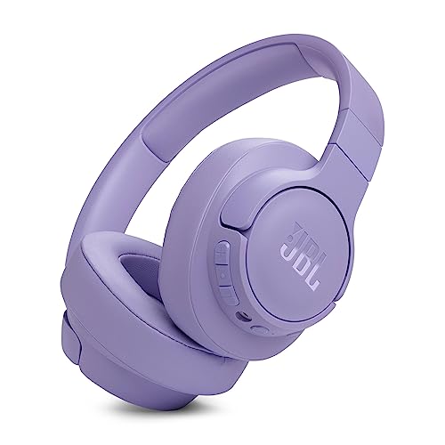 JBL Tune 770NC Casque supra-auriculaire sans fil, autonomie 70 h, Réduction de Bruit Adaptative, Smart Ambient, violet – Image 2
