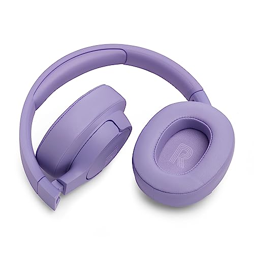 JBL Tune 770NC Casque supra-auriculaire sans fil, autonomie 70 h, Réduction de Bruit Adaptative, Smart Ambient, violet – Image 4