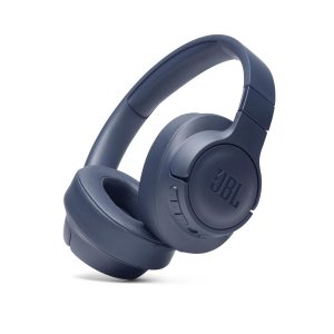 JBL Tune760NC – Casque audio circum-auriculaire sans fil à réduction de bruit active – Son JBL Pure Bass – Autonomie de 35h – Appels mains-libres et commande vocale – Bleu