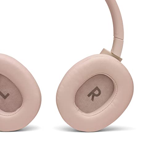 JBL Tune760NC – Casque audio circum-auriculaire sans fil à réduction de bruit active – Son JBL Pure Bass – Autonomie de 35h – Appels mains-libres et commande vocale – Rose poudré – Image 6
