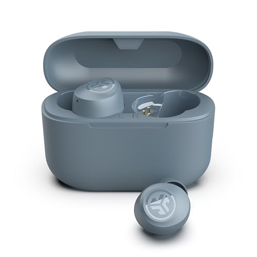 JLab Go Air Pop Ecouteurs Bluetooth sans Fil - Écouteurs Intra-Auriculaires avec Micro, 32+ Heures d'Autonomie, Ecouteur et Boîtier de Charge USB, Oreillette Son Personnalisé EQ3, Gris – Image 5