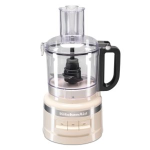 KitchenAid Robot Multifonction - Robot Cuisine avec bol étanche de 1,7 L - 2 vitesses et mode Impulsion - Accessoires résistant au lave-vaisselle - 250 W - Sans BPA - Crème