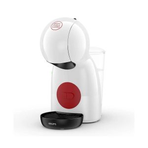 Krups Nescafé Dolce Gusto Piccolo XS, Machine à café à capsules pour boissons chaudes et froides, 15 bars de pression, dosage manuel de l’eau Blanc.