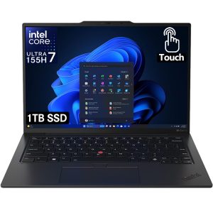 Lenovo ThinkPad X1 Carbon Gen 12 Écran tactile 14" Copilot+ PC Ultrabook - Intel Core Ultra 7 155H - 32 Go - SSD 1 To - Clavier anglais - Peinture noire - Puce Intel - 1920 x 1200 - Windows 11 Pro