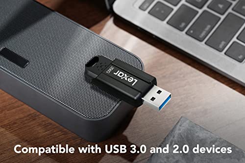 Lexar JumpDrive S80 Clé USB 32 Go, Cle USB 3.2, Jusqu'à 130 Mo/s en Lecture, Mémoire Stick, JumpDrive pour Ordinateur Portable/PC/Voiture (LJDS080032G-BNBAG) – Image 6