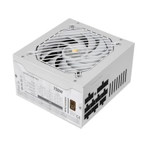 MARS GAMING MPB750SIM, Alimentation ATX 750W Full Modulaire, Garantie 7 Ans, 80Plus Bronze 230V EU, 90% Efficacité, Ventilateur SI Extreme Silence 140mm, Technologies AI2-RPM, DC-DC et SMD, Blanc