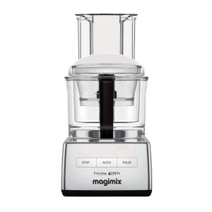 Magimix Robot de Cuisine Multifonction 3L- CS 4200 XL –Hachoir, Blender, Presse-Agrumes, Bol XL – Chrome Brillant