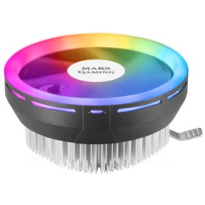 Mars Gaming MCPU220, Dissipateur PC Multiprise Universel, Ventilateur MFX 120mm, Noir