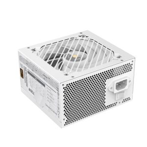 Mars Gaming MPB750SI, Alimentation PC ATX 750W, Garantie 7 Ans, 80Plus Bronze 230V, 90% d'Efficacité, Ventilateur SI Extreme Silence avec Noyau en Cuivre, Technologies AI2-RPM, DC-DC et SMD, Blanc