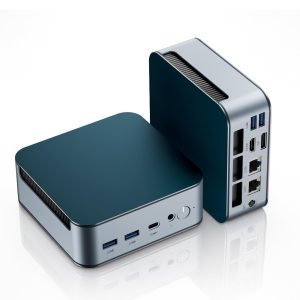 Mini PC, Ryzen 5 7430U Processor, Mini Ordinateur de Bureau 32Go de DDR4 RAM 1To SSD, WiFi 6/BT 5.2/RJ45/Type-C/Dual HDMI, Win 11 Desktop PC Triple écran 4K@60 Hz, Home Office/Working