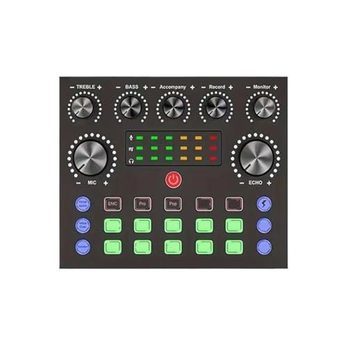 Mixeur audio, Équipement Audio For Podcasts En Direct, Matériel DJ For L'enregistrement Et La Dif pour streaming en direct, podcasting, PC – Image 2