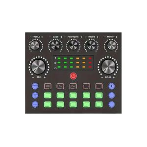 Mixeur audio, Équipement Audio For Podcasts En Direct, Matériel DJ For L'enregistrement Et La Dif pour streaming en direct, podcasting, PC