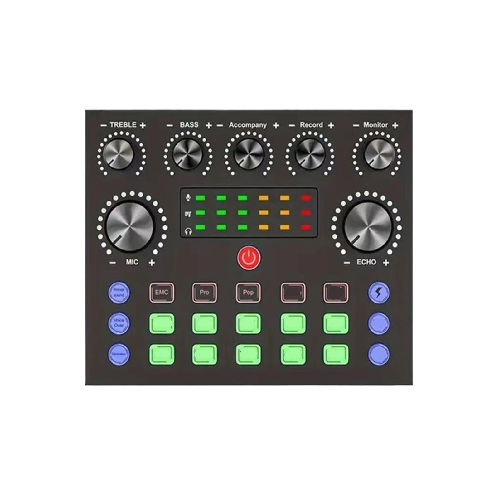 Mixeur audio, Équipement Audio For Podcasts En Direct, Matériel DJ For L'enregistrement Et La Dif pour streaming en direct, podcasting, PC