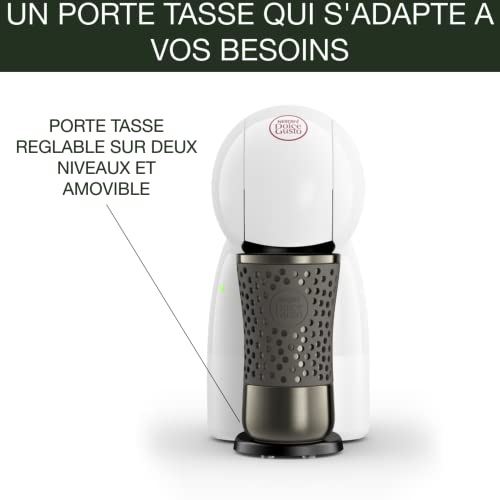 Nescafé Dolce Gusto Krups Machine à café capsules, 15 bars, Multi-boissons, Cafetière compacte, Arrêt automatique, Mode économie, Piccolo XS KP1A3110 – Image 4