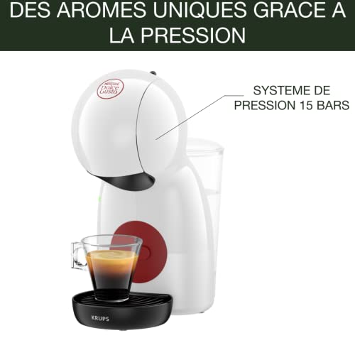 Nescafé Dolce Gusto Krups Machine à café capsules, 15 bars, Multi-boissons, Cafetière compacte, Arrêt automatique, Mode économie, Piccolo XS KP1A3110 – Image 5