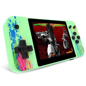 Nouvelle Console de Jeu Double Portable rétro, écran HD de 3,5 Pouces, préchargée avec 800 Jeux vidéo rétro, Cadeau de Noël pour Les Anniversaires, à la Maison & en Voyage