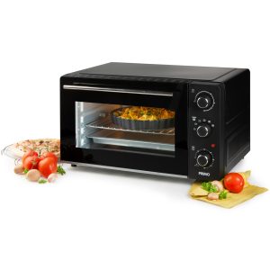 PRIMO PR255OV Four Autonome - Four à Convection avec Fonction Grill - 45L - 2000W - Noir