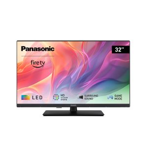 Panasonic TV-32S55AEZ, Série S55 32 Pouces Full HD LED Smart TV, 2024, Fire TV, HD Colour Engine, HDR, Contrôle Vocal Alexa, Mode Jeu, Lecteur Média, Expérience Visuelle Exceptionnelle