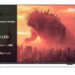 Philips 32PHS5500 FHD LED TV - Écran 32 Pouces avec Pixel Plus, Design Compact et Dolby Audio avec Vocal Boost