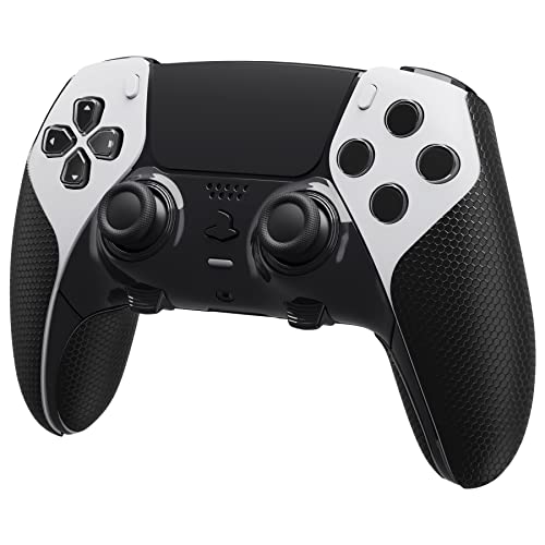 PlayVital Grip Manette pour ps5 Edge Protection Accessoire pour ps5 Edge Controller Skin Autocollant Sticker,Antidérapante et Prise en Main Agréable - Noir – Image 5