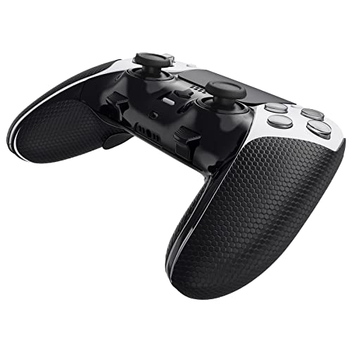 PlayVital Grip Manette pour ps5 Edge Protection Accessoire pour ps5 Edge Controller Skin Autocollant Sticker,Antidérapante et Prise en Main Agréable - Noir – Image 8
