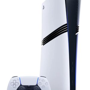 Playstation Sony, 5 Pro, PS5 avec 1 Manette Sans Fil DualSense, Couleur : Blanche