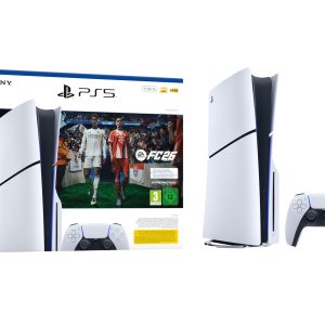 Playstation Sony, Pack Console PS5 standard, avec 1 Manette Sans Fil DualSense plus jeu EA SPORTS FC 26 (code de téléchargement)