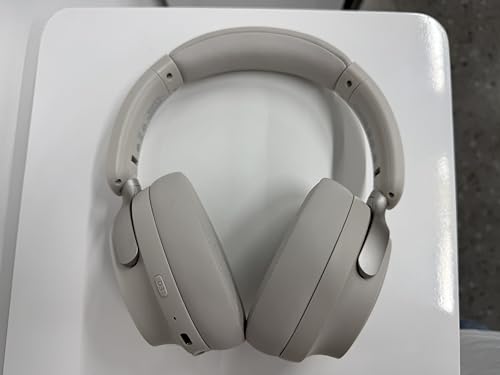 RORSOU B8 Casque Bluetooth Supra-auriculaire, 6 Modes de Musique EQ et 50 Heures de Lecture, Basses Profondes, Casque sans Fil avec Micro, Casque stéréo HiFi léger et Pliable pour Gris – Image 3