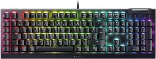 Razer BlackWidow V4 X - Clavier Gaming Mécanique Chroma RGB (Switchs Mécaniques Verts, 6 Touches Macros Dédiées, Touches ABS à Double Injection) AZERTY FR-Layout | Noir – Image 2